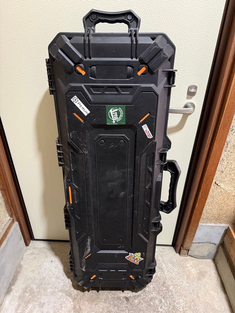 ライフルケース　ライフル　モデルガン　ハードケース　メーカー不明　ミリタリー