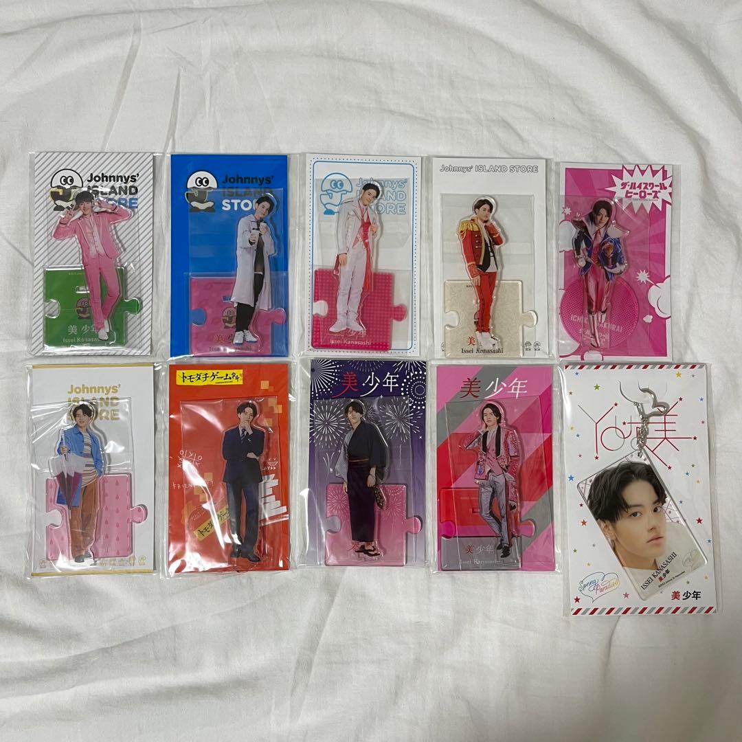 美少年 金指一世 アクリルスタンド アクスタ アクキー ラバキー ぬい 缶バッジ