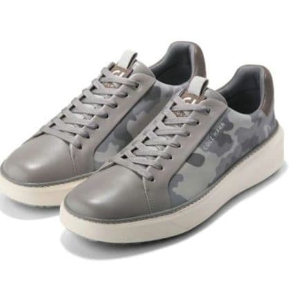 新品　COLE HAAN グレー 迷彩柄 ゴルフシューズ　コールハーン