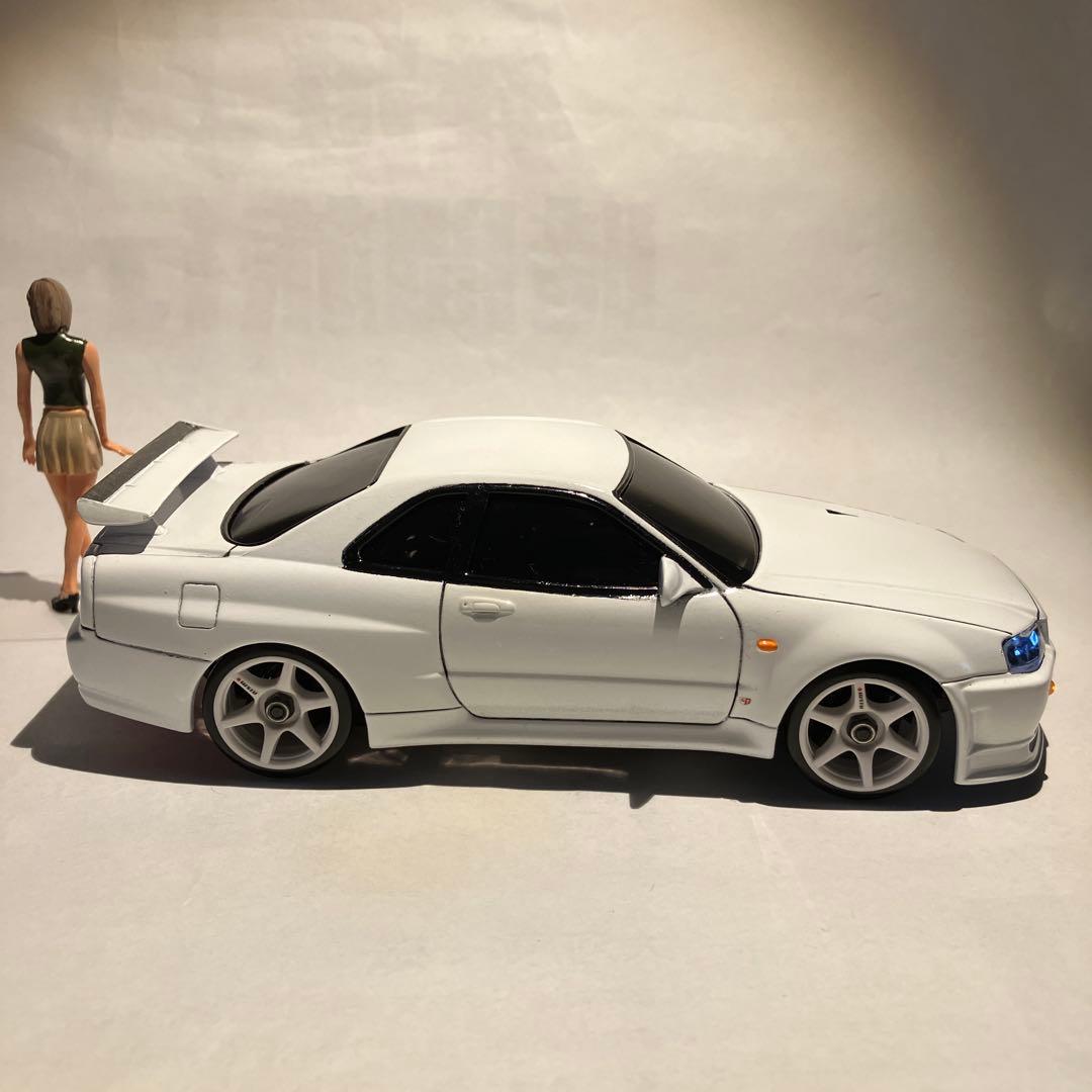 京商　ミニッツAWDボディ、マウント、ホイール、LED