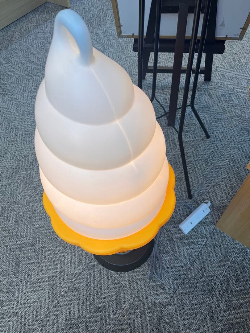 アイスクリームディスプレイ　ホワイト