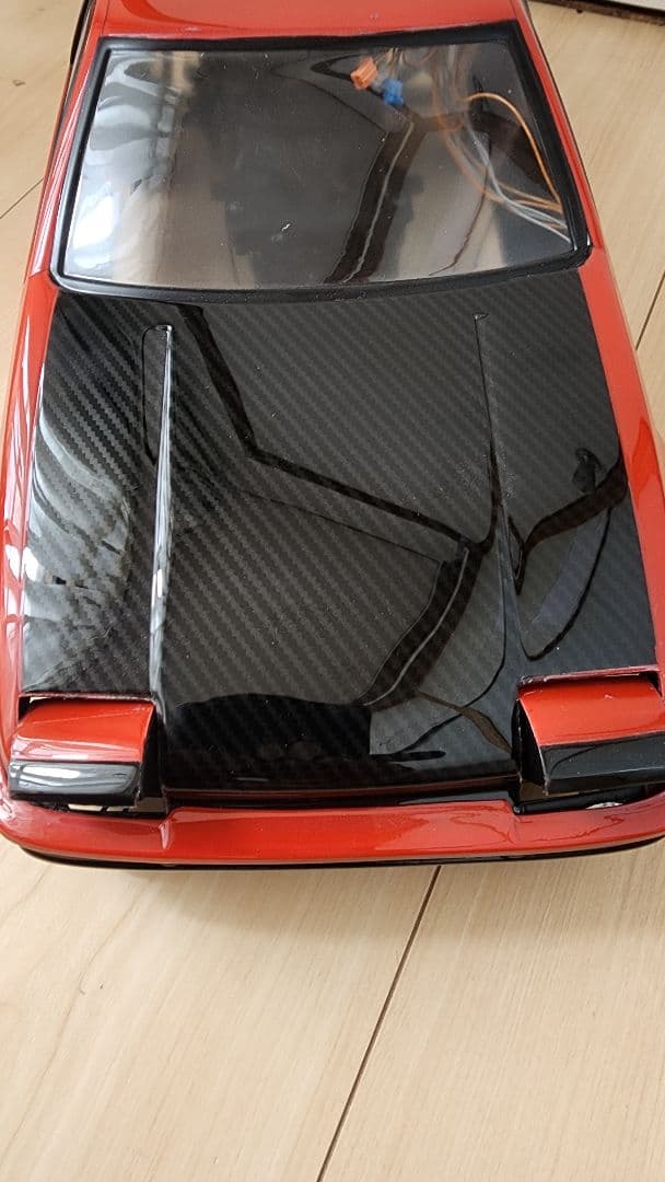 ず*い様 AE86 1/10ボディ 電動開閉リトラキット付き