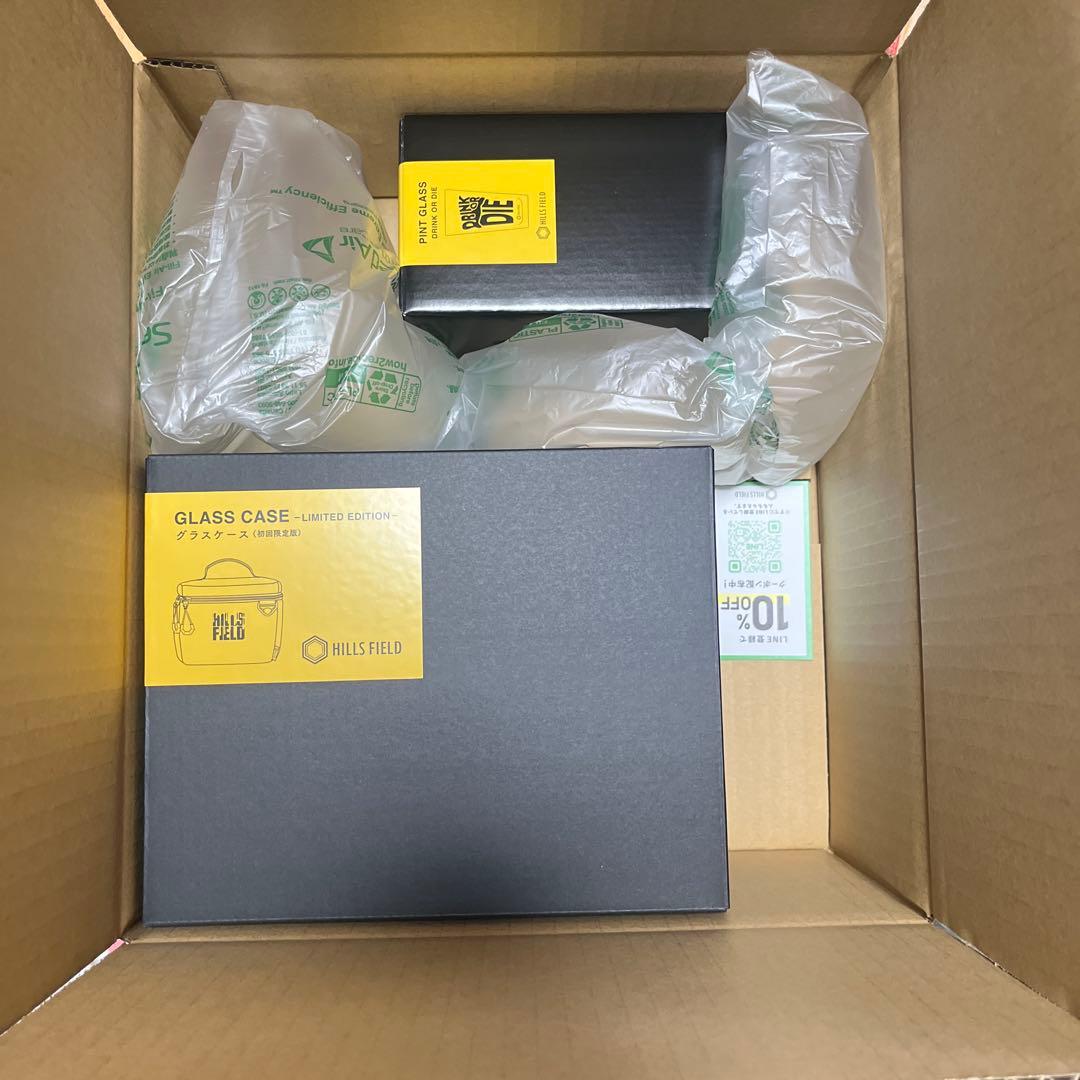 HILLS FIELD グラスケース:初回生産数量限定+パイントグラス
