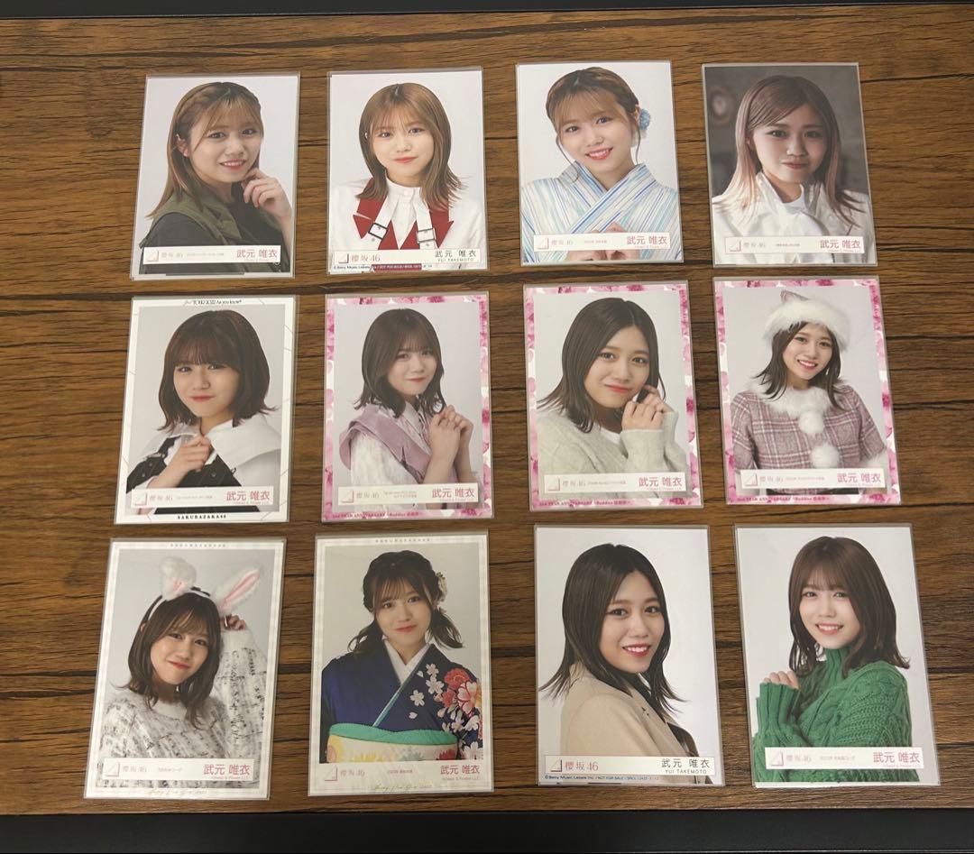 櫻坂46 武元唯衣　生写真　81コンプ　まとめ売り