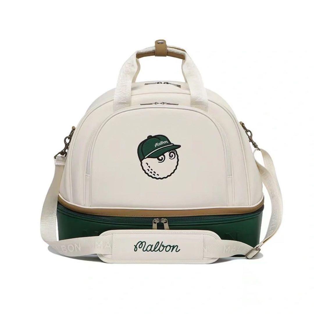 マルボン ゴルフ 新品 ボストンバッグ ゴルフバッグ シューズケース