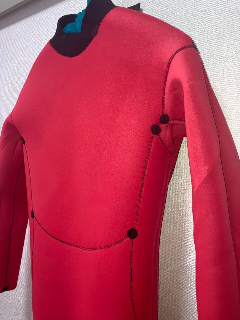 RSS⭐️XXLBサイズロングチェストジップセミドライウェットスーツ5/3㎜