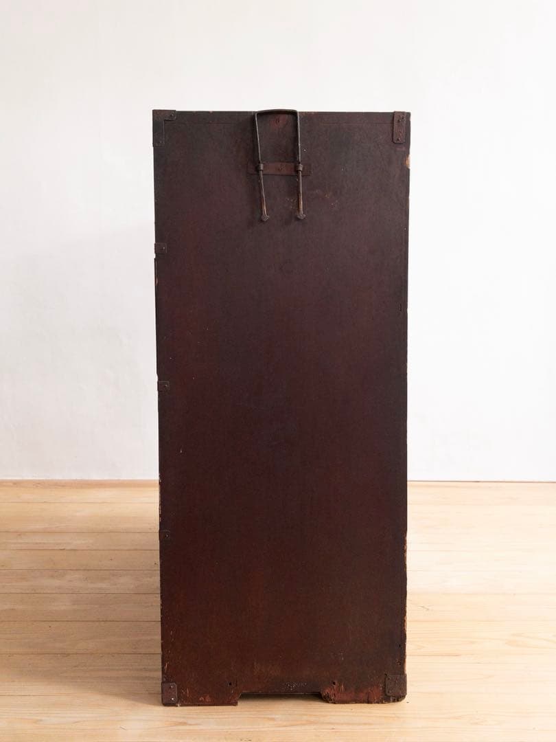 和箪笥　漆　M054　古道具　古家具　和家具　ビンテージ　アンティーク　レトロ