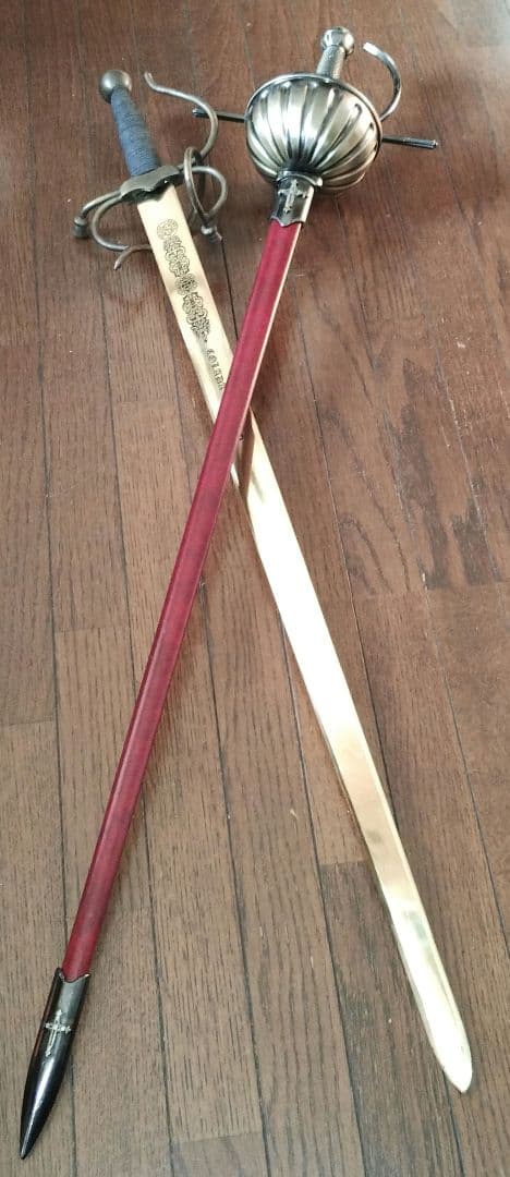 デニックス　Denix　レイピア　剣　ソード　刀　西洋　模造刀　アニメ　コスプレ