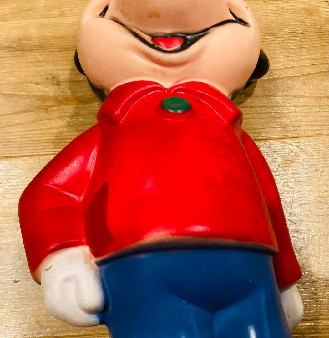 ミッキー 貯金箱 70s Play Pal ソフビ レトロ ディズニー 雑貨