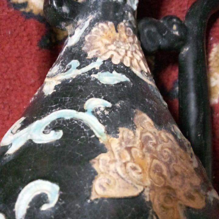 中国陶磁器　明法花　水注