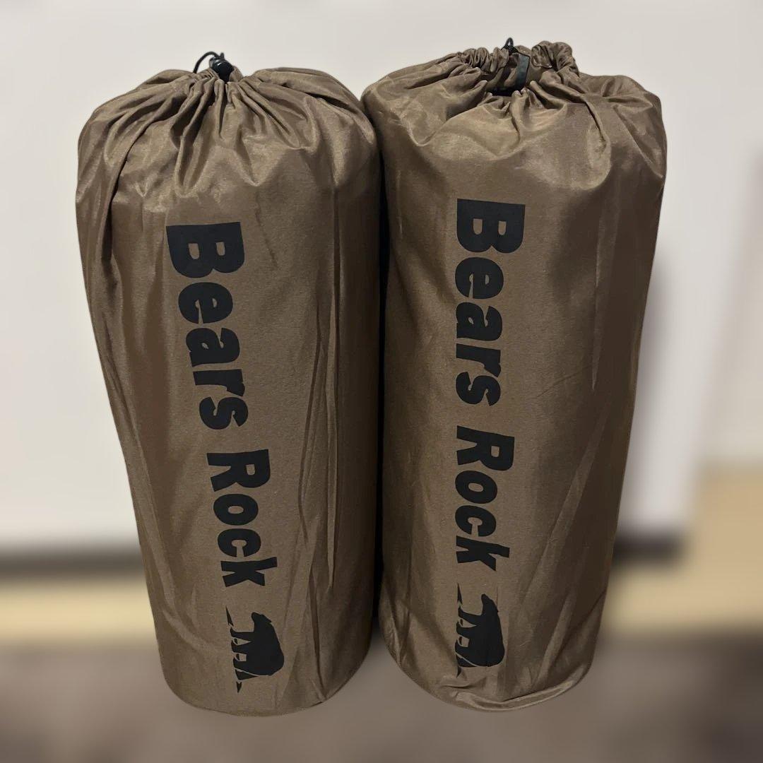 ベアーズロック　インフレータブルマット 8cm MT-108F 2個セット