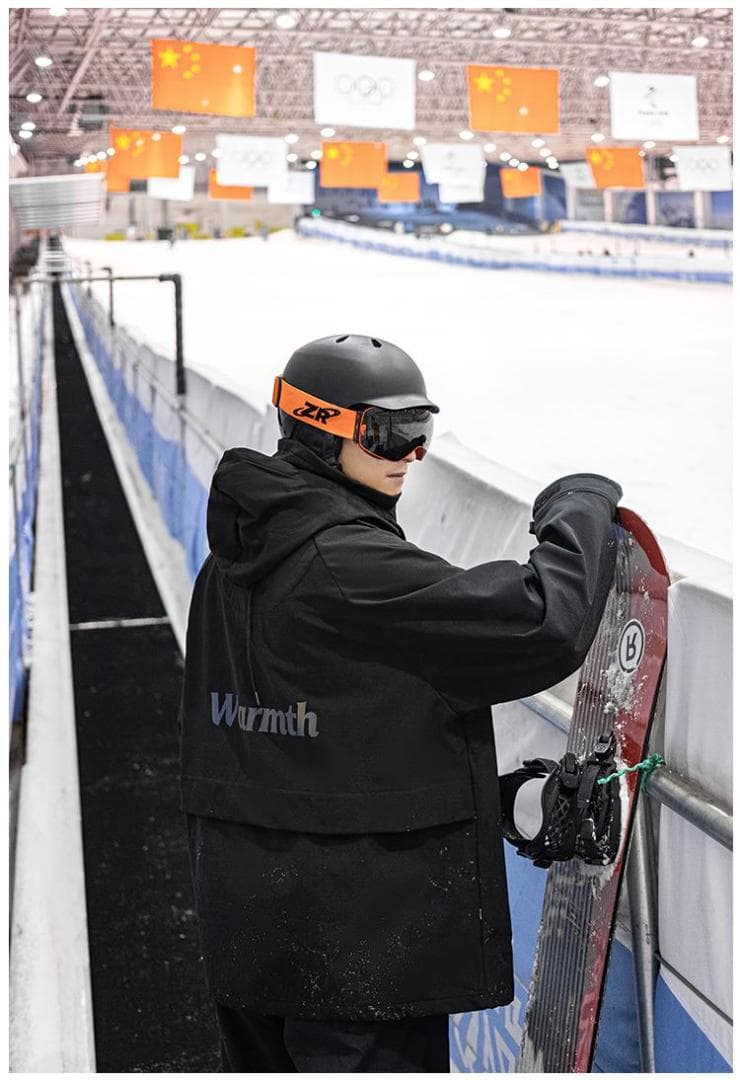 スノーボードウェア ジャケット メンズ レディース スキーウェア ブラック