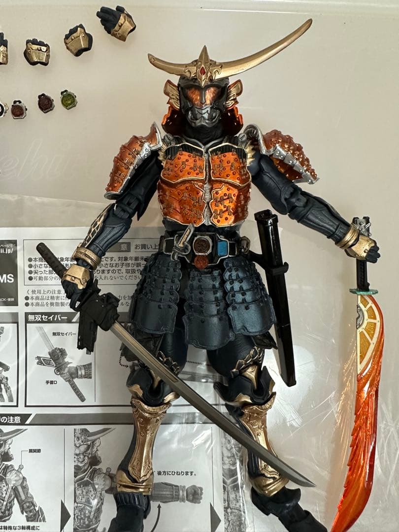 S.I.C. 仮面ライダー鎧武　バロン　斬月　龍玄　ジンバー　斬月・真　未開封