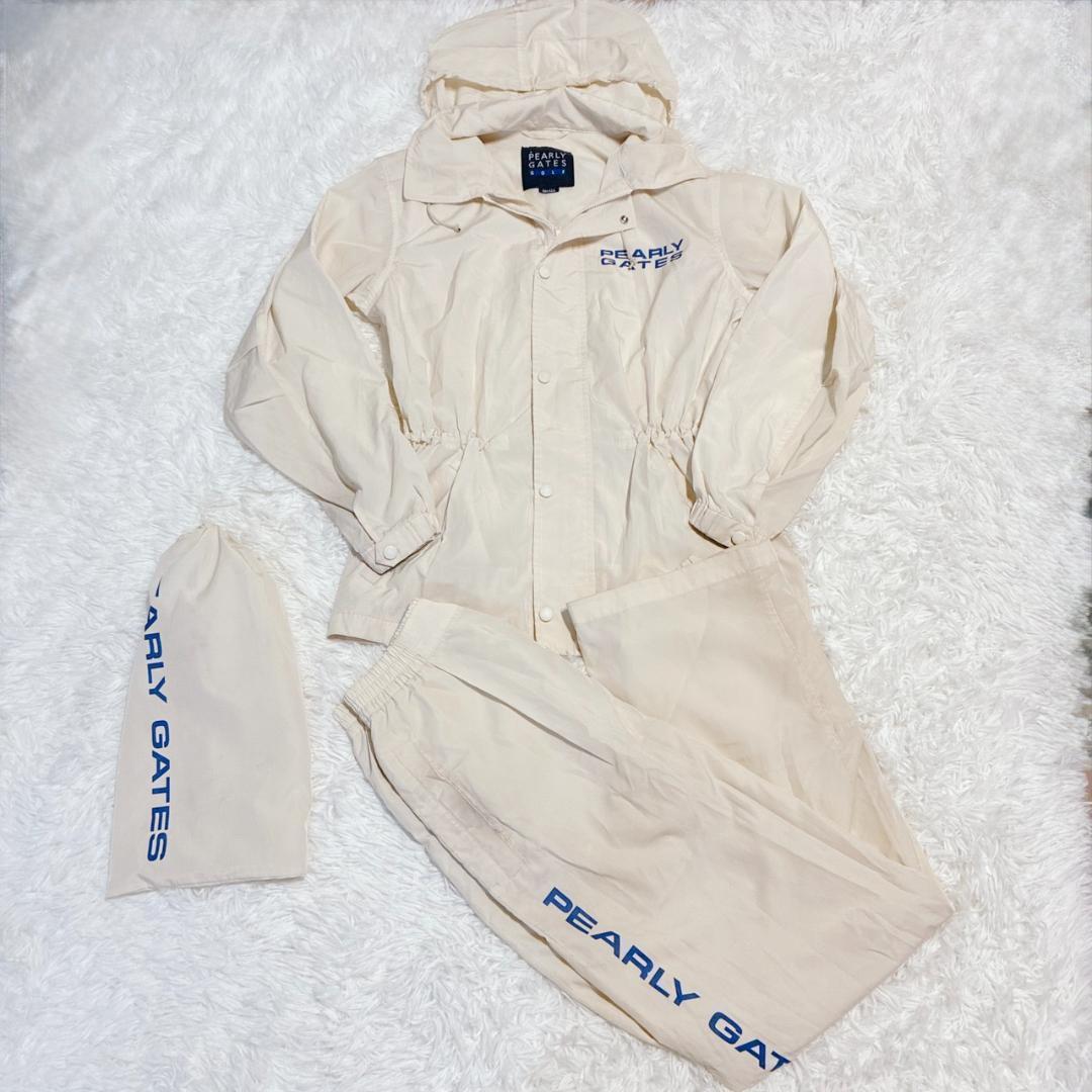 PEARLY GATES パーリーゲイツ レインウェア セットアップ 収納袋付き