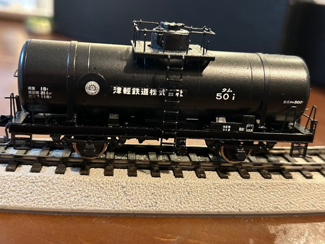 【テスト出品　希少】モデルワム ？　12㎜　津軽鉄道タム501 タンク車