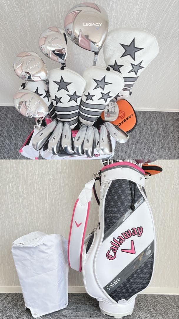 超豪華❗キャロウェイ/ レガシー 初心者 レディース ゴルフクラブ フルセット