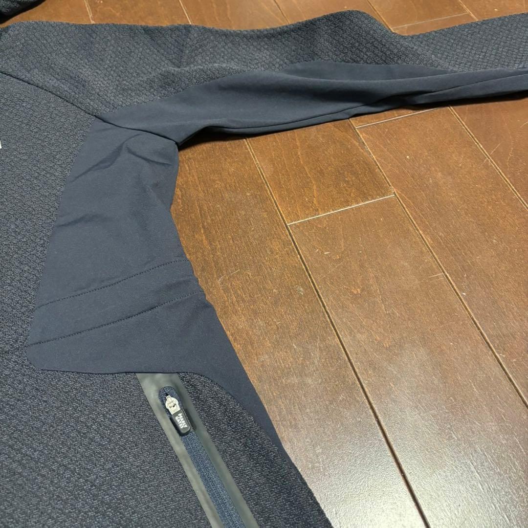 パーリーゲイツダイヤニットジャガード濃紺ワンピースサイズ0