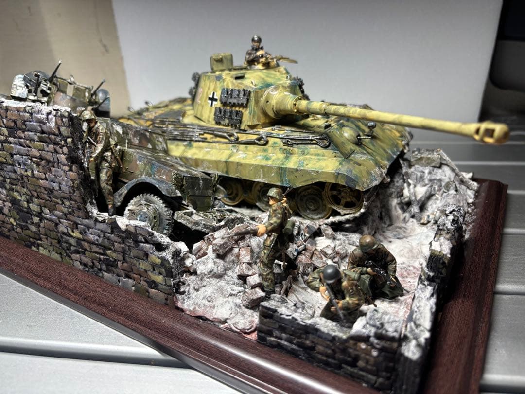 キングタイガー　M16ハーフトラック　歩兵