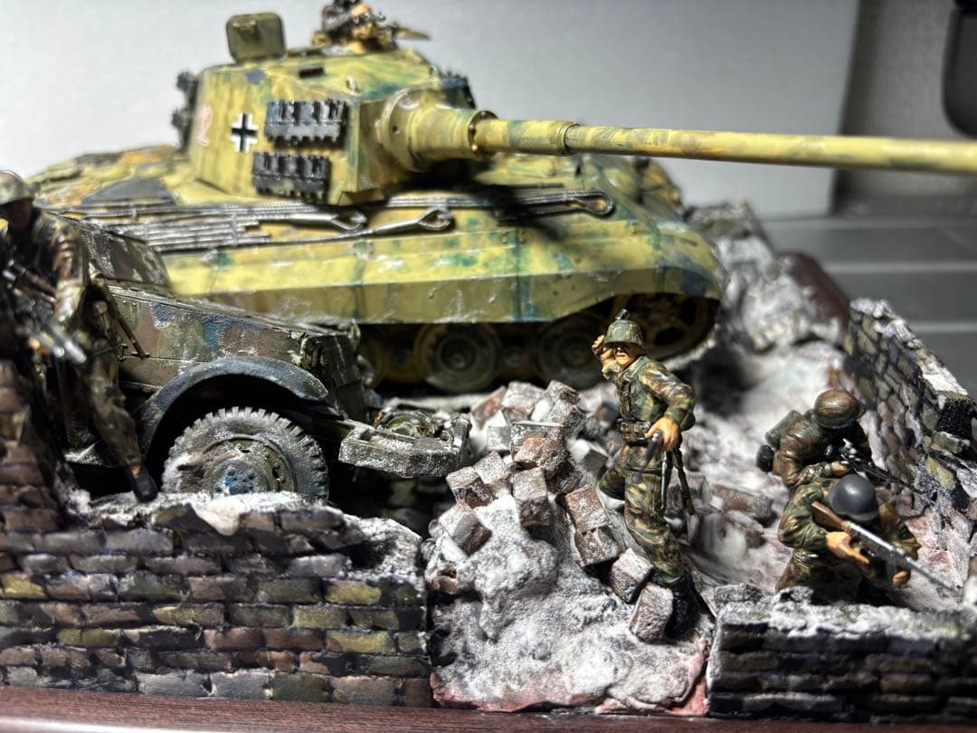 キングタイガー　M16ハーフトラック　歩兵