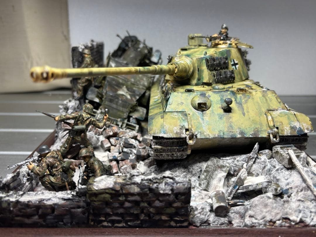 キングタイガー　M16ハーフトラック　歩兵