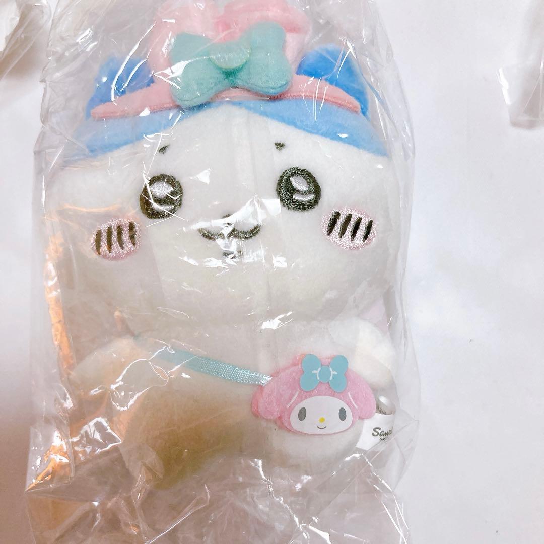 ちいかわ×サンリオキャラクターズ シナモロール ハチワレ他マスコット4体セット