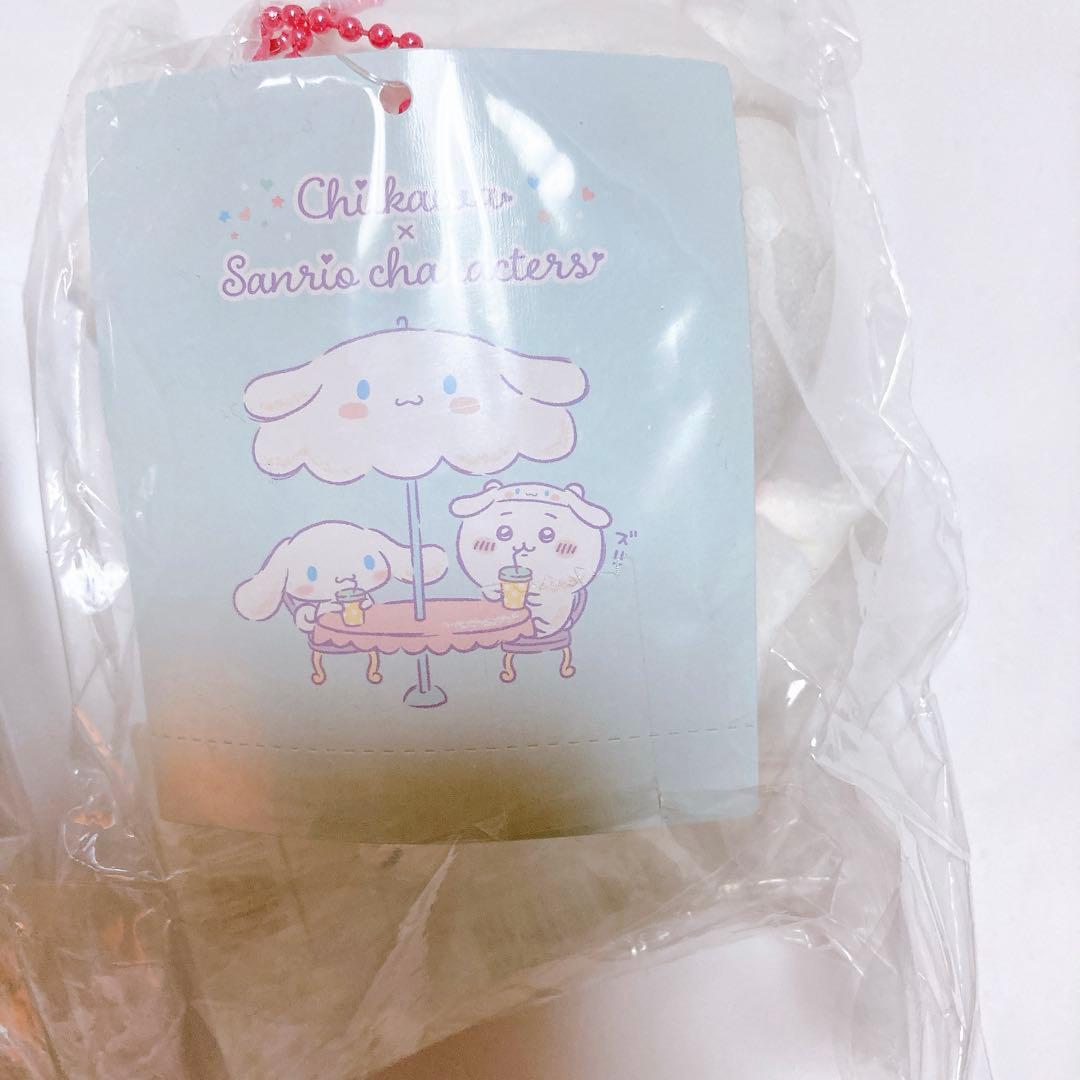 ちいかわ×サンリオキャラクターズ シナモロール ハチワレ他マスコット4体セット