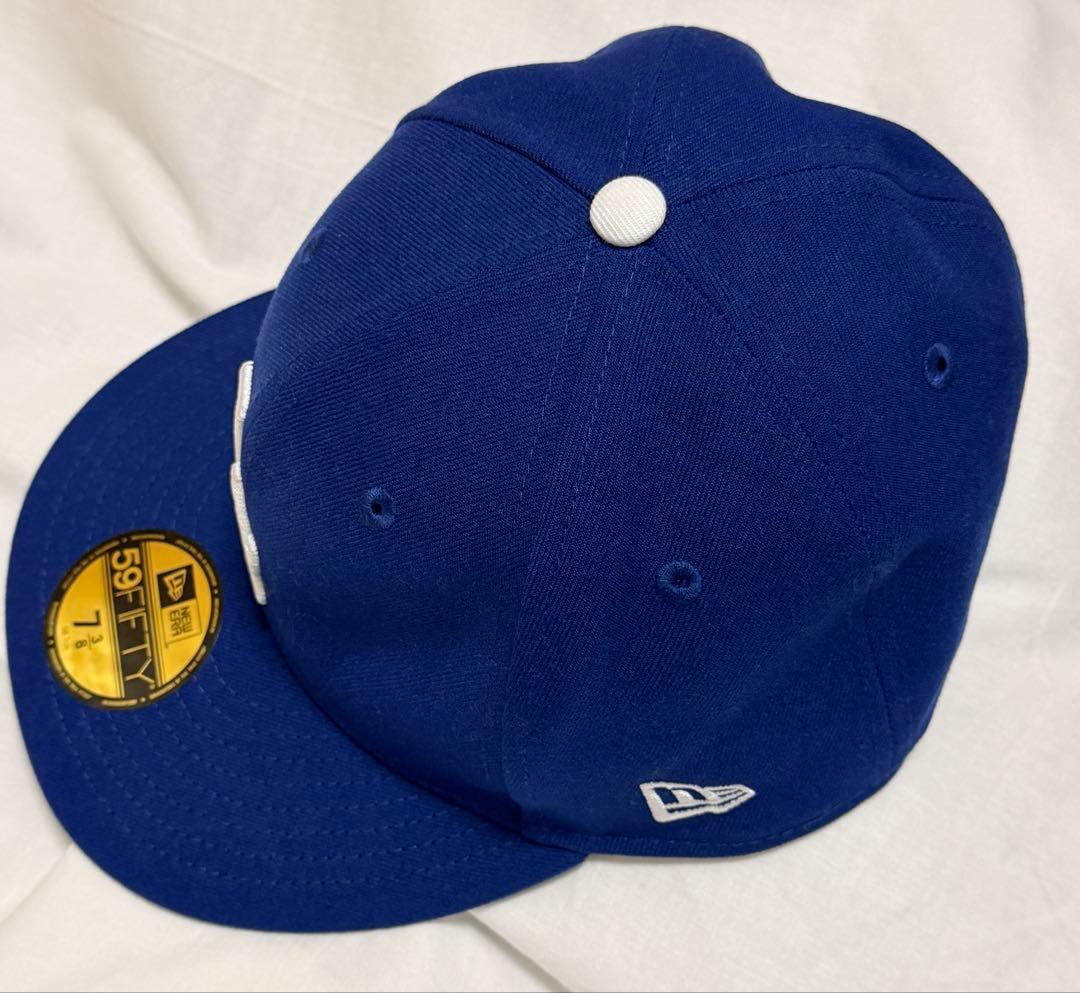 東京シリーズ ロゴ入り キャップ 59FIFTYドジャース 7 3/8 58.7