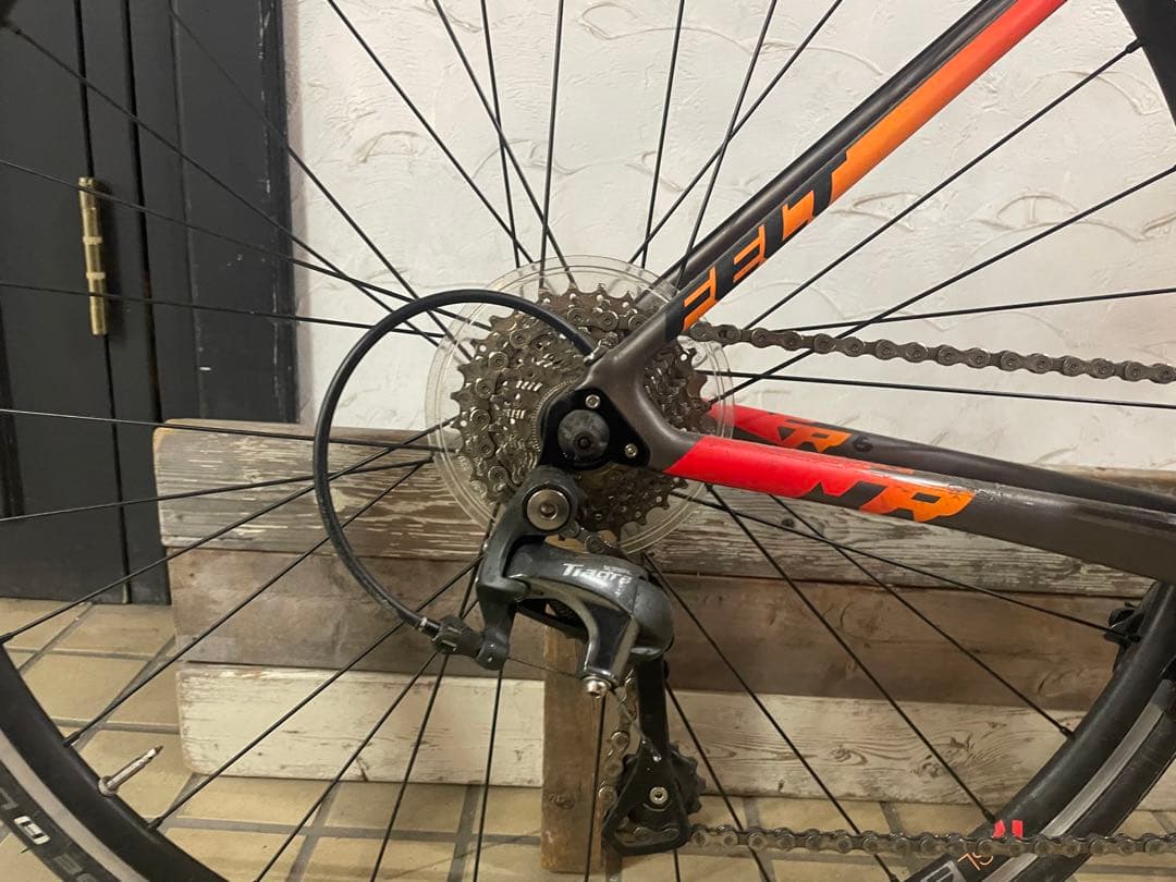 FELT ロードバイク 2x10速 グレー/オレンジ/赤