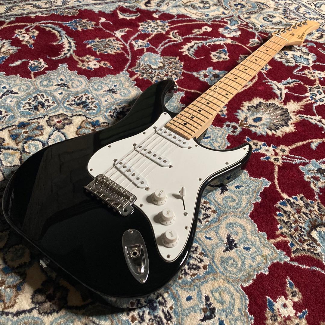 【美品】Greco WS-STD M BLK 　ストラトタイプ　日本製