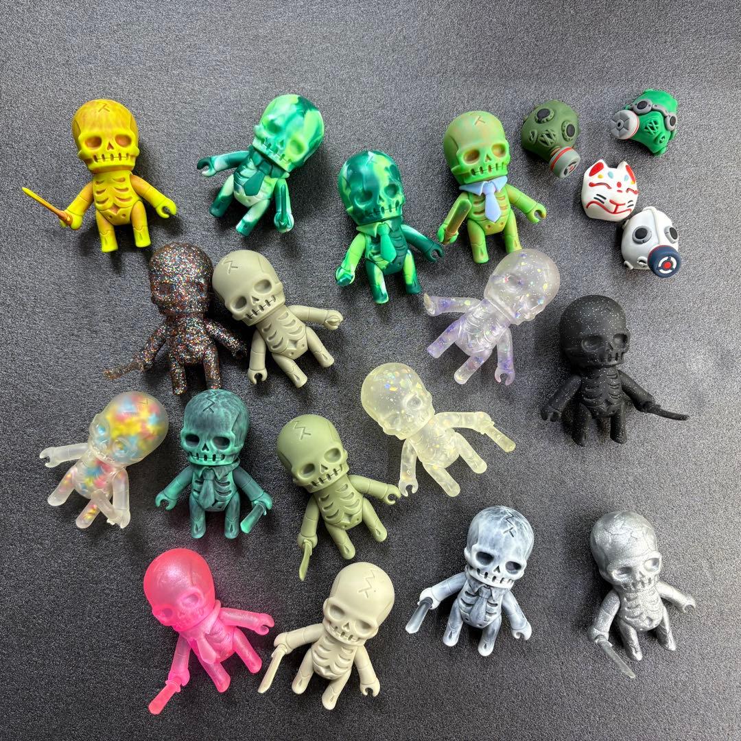 ガイコチュ スカルチュラ 16体 インディーズ ソフビ