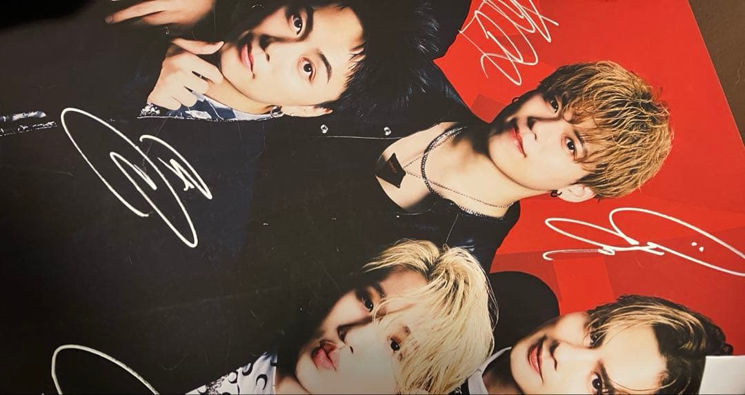 BALLISTIK BOYZ 全員分の直筆サイン入りポスター