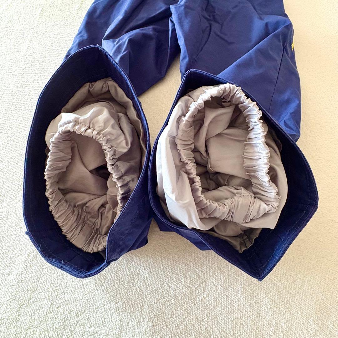 140 クリーニング済　スキーウェア　ブルー　上下　スイスナショナルチーム