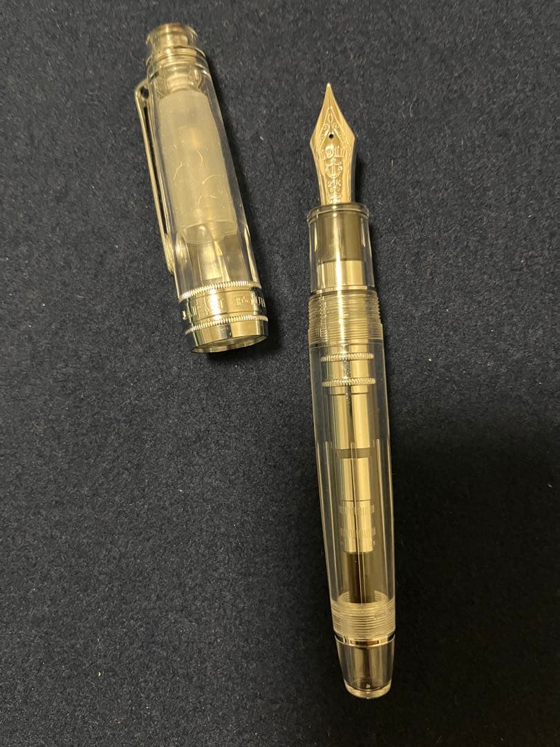 SAILOR 万年筆 プロフェッショナルギア 銀 KOPデモンストレーターモデル