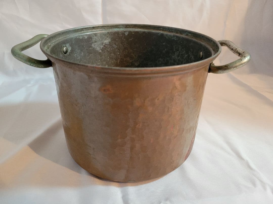 ヴィンテージ　銅製寸銅鍋