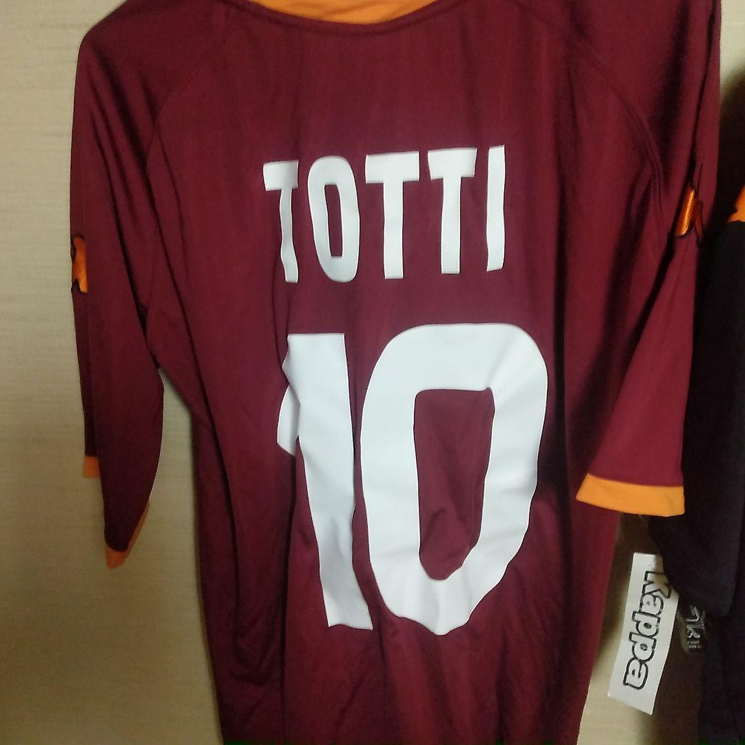 【新品タグ付】トッティ黒と赤と白のユニホーム