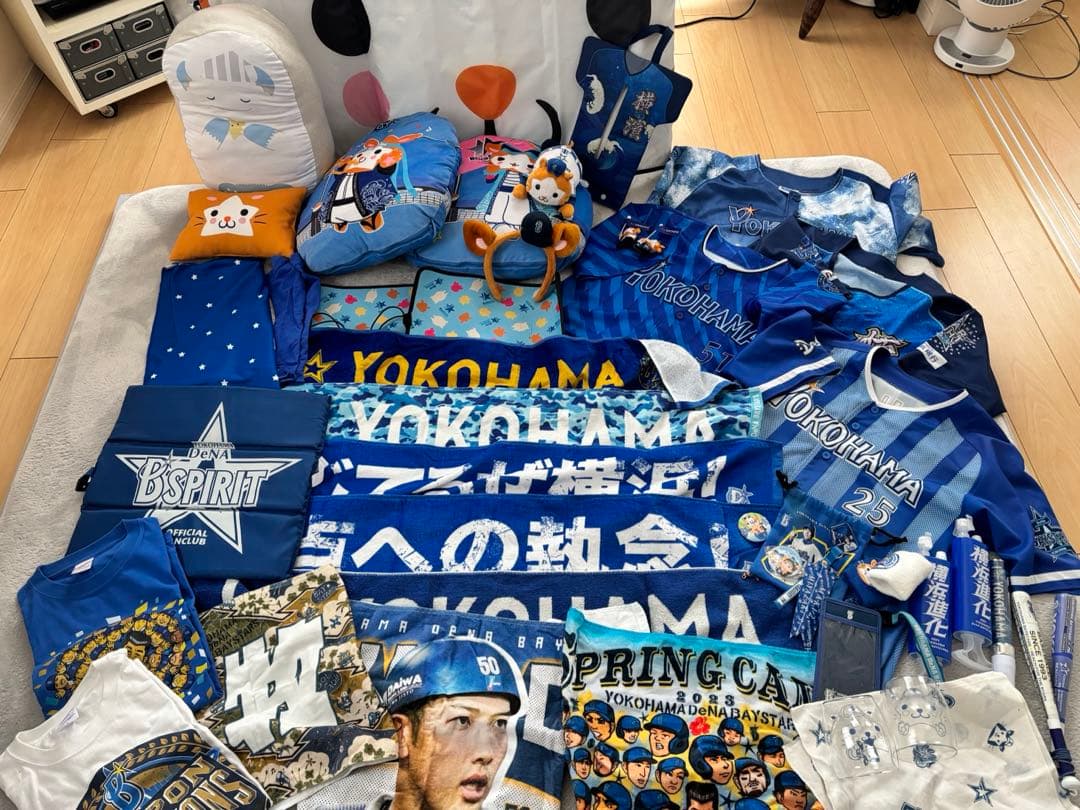 横浜DeNAベイスターズ応援グッズ引退セット