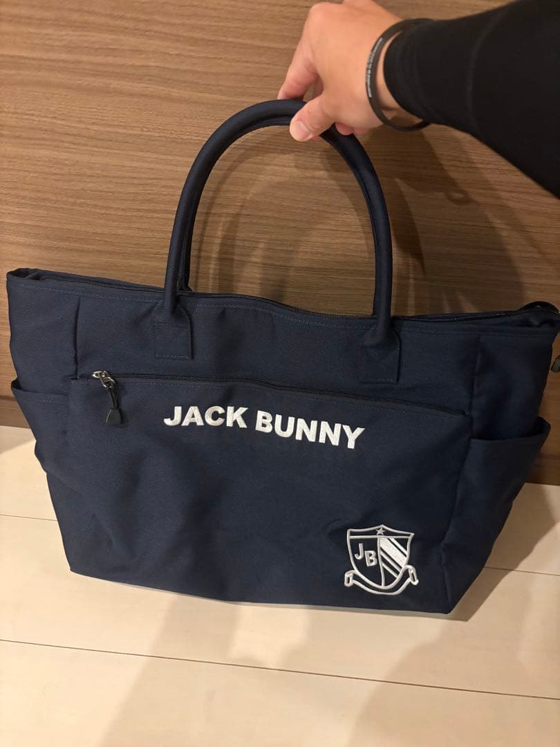 美品‼️JACK BUNNY ネイビー ロッカーバック