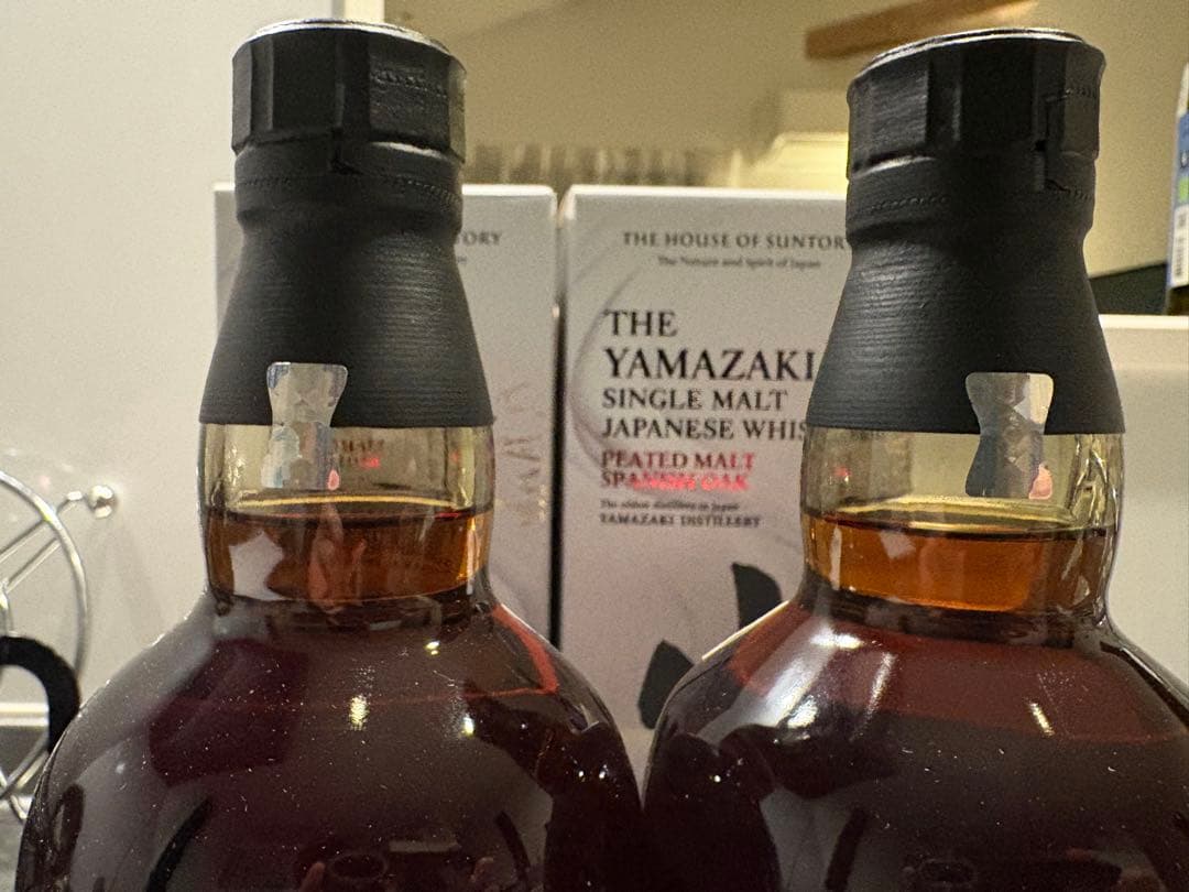 値下げ！！【免税店限定】山崎、白州　工藝　ピーテッドモルト スパニッシュオーク