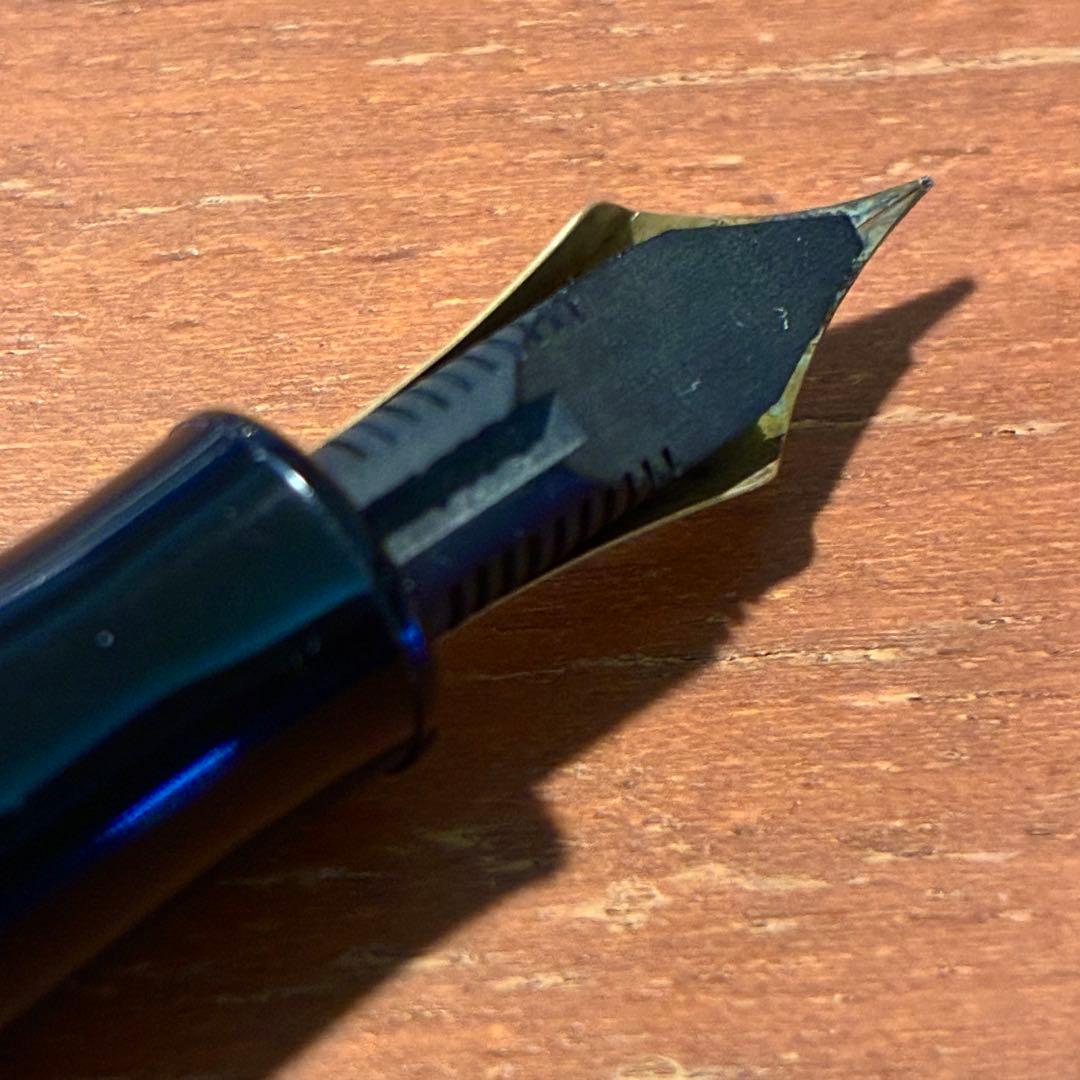 プラチナ万年筆 3776 万年筆 細字 中古品