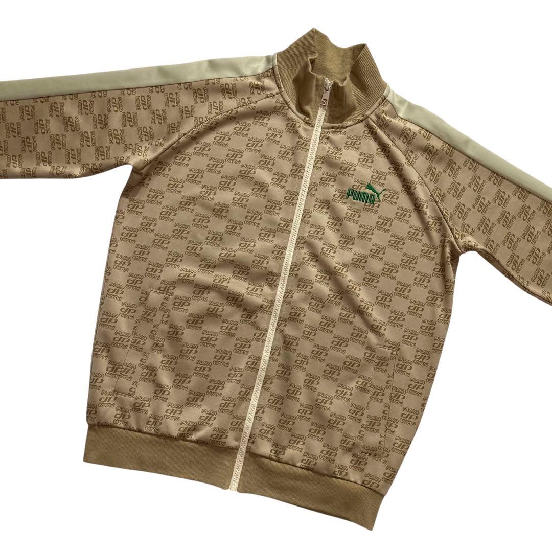 PUMA モノグラム 総柄 ジャージ トップスのみ