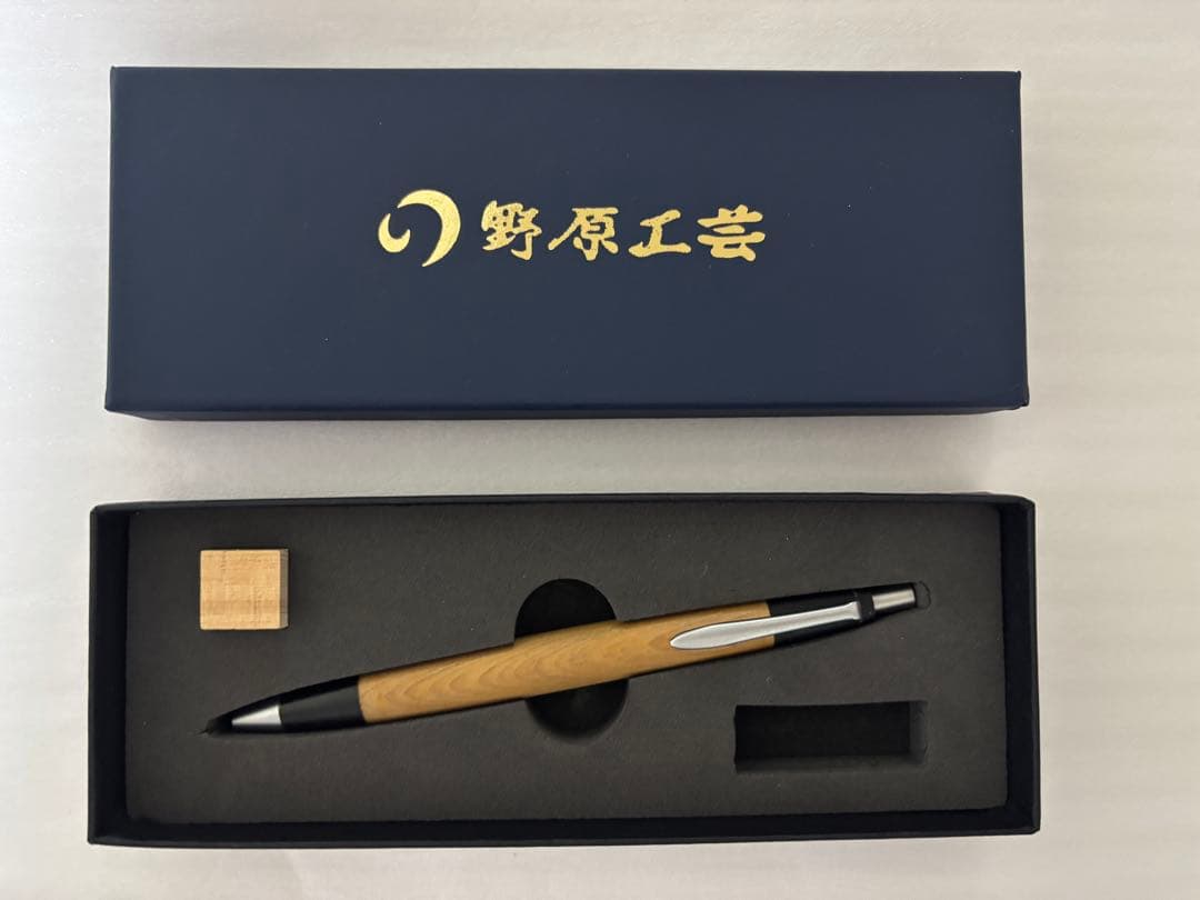 野原工芸　旧型シャープペンシル　木曽檜