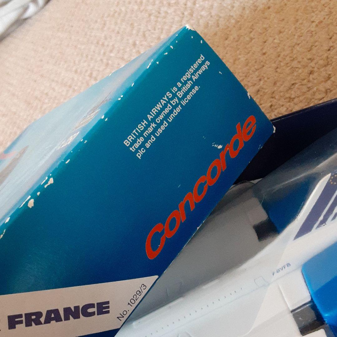 ドイツSCHARAK金属製エールフランス·コンコルドメタル絶版モデル1/250