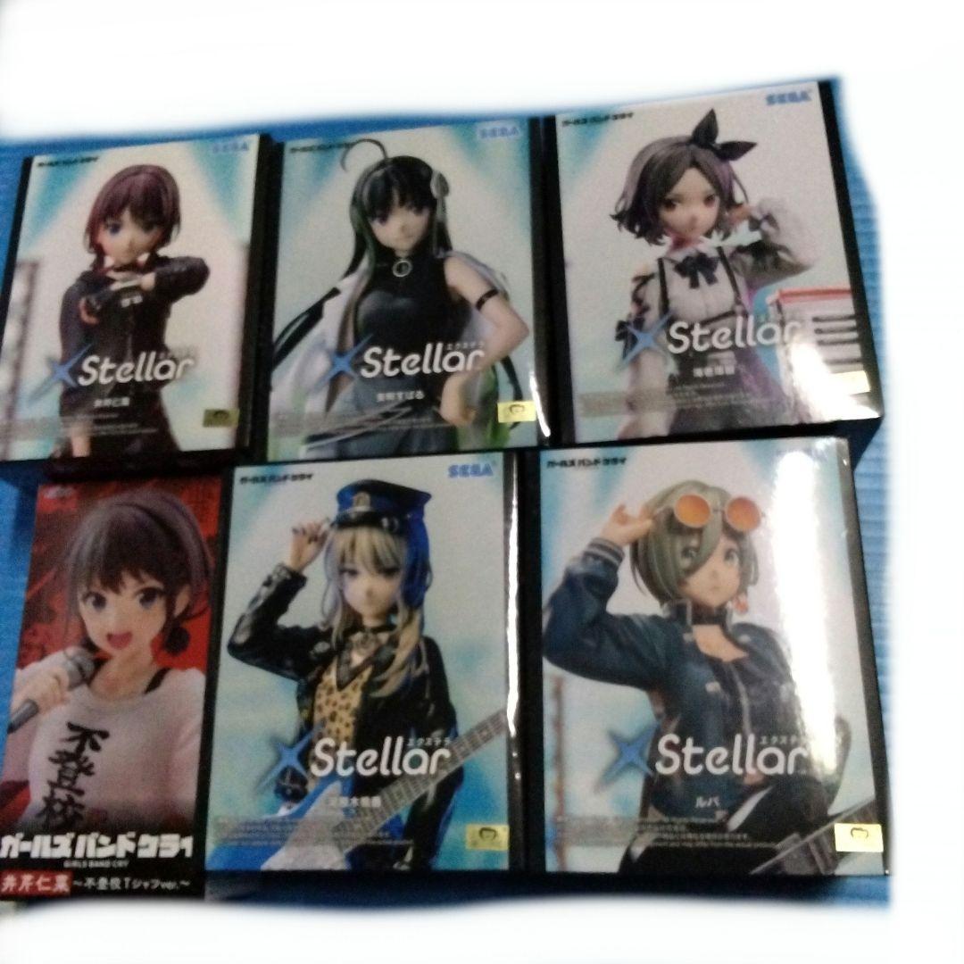 ガールズバンドクライ　フィギュアまとめ売り６個セット