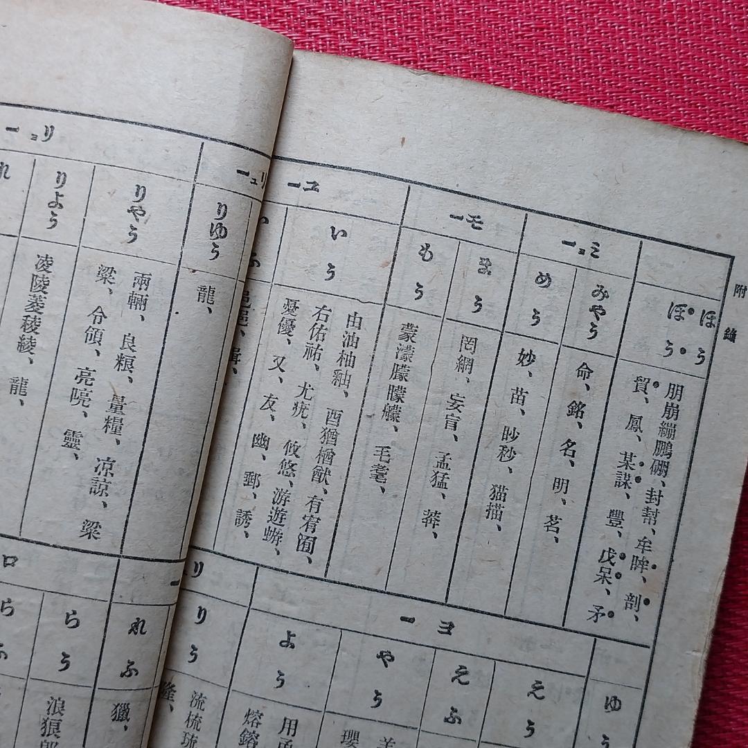 ◆古物書　貸物帳・漢和辞典・萬通字林玉編