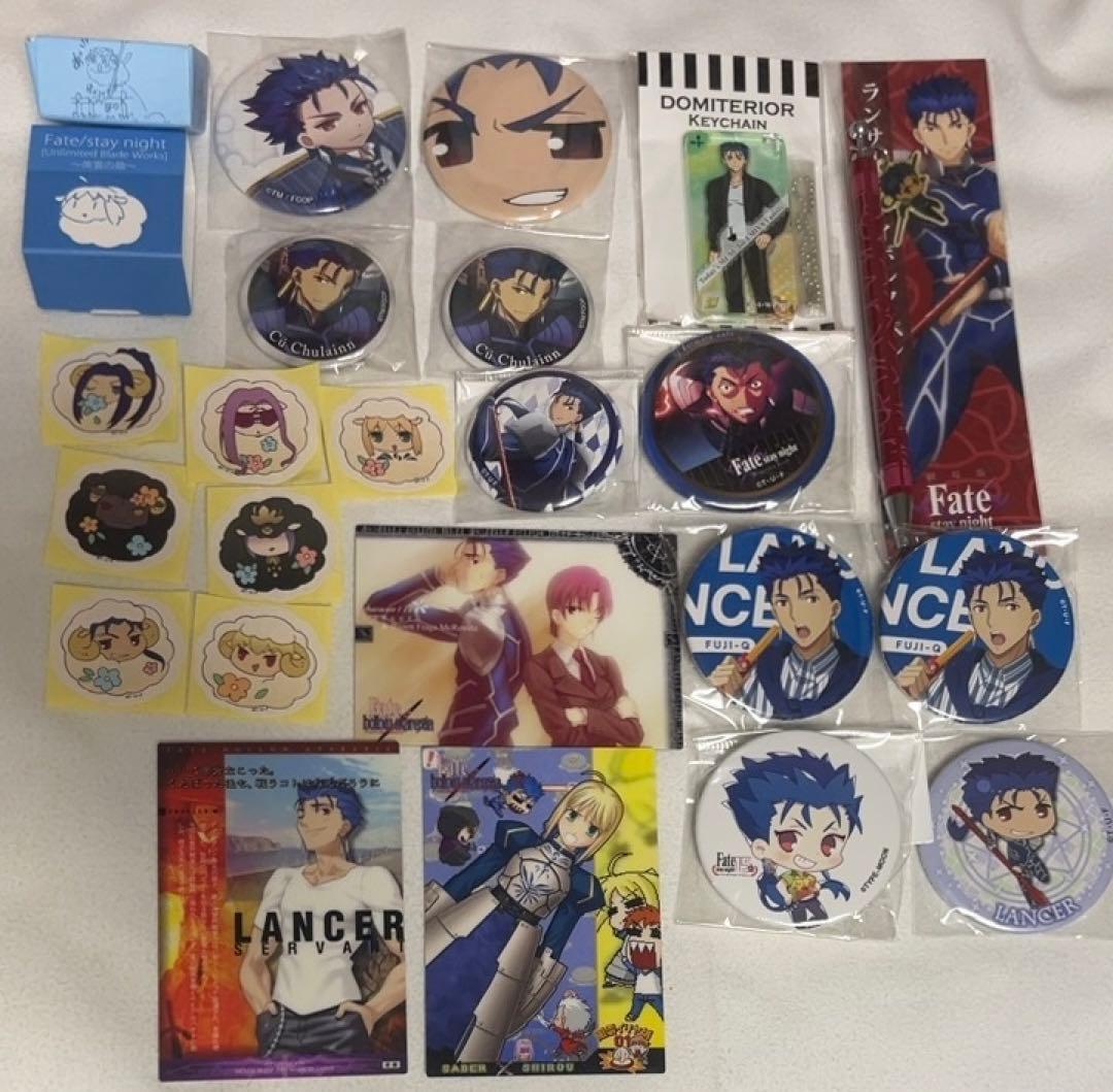 Fate fgo DINING ランサー　クーフーリン　缶バッジ　　レアルタヌア