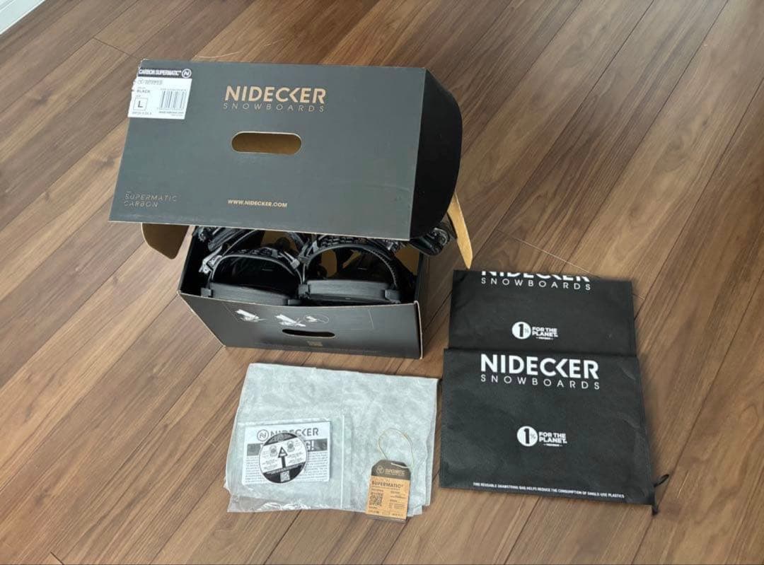 【最上位カーボン】Supermatic（L）Nidecker BLACK