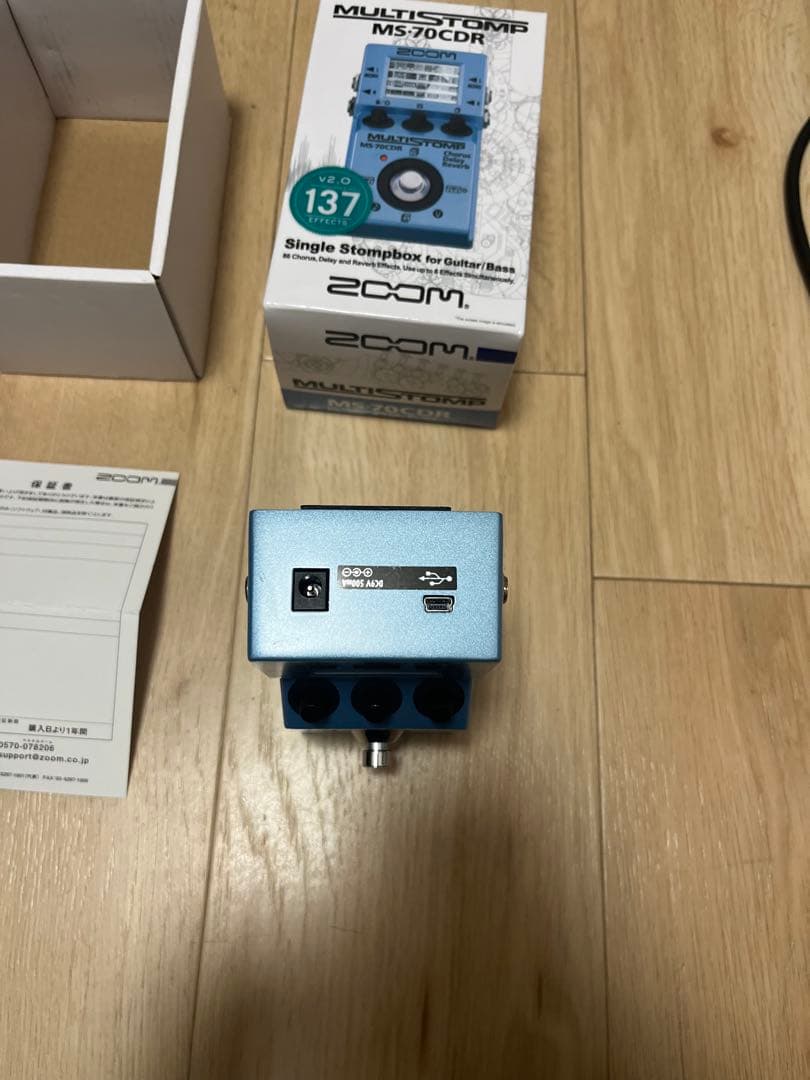 ZOOM MS-70CDR 箱あり