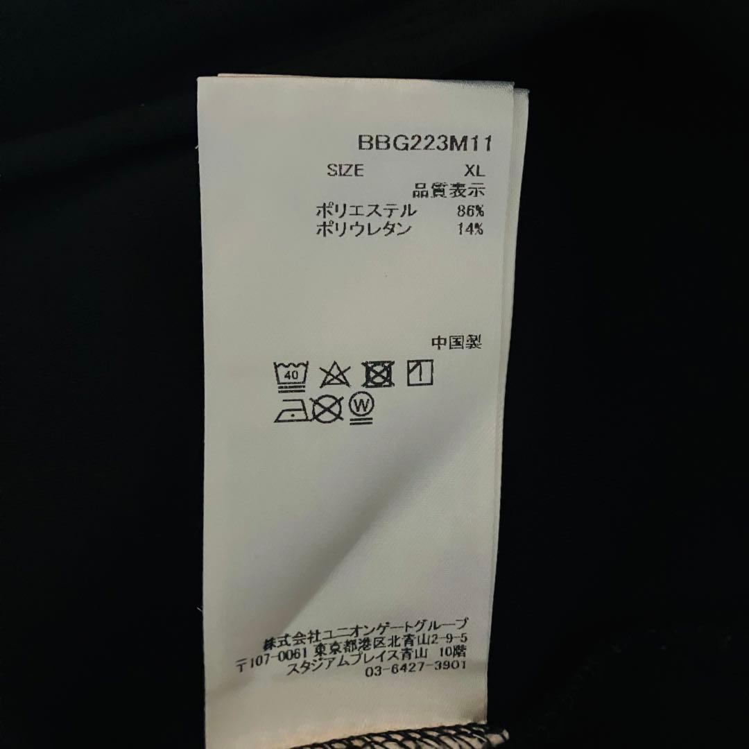 【極美品】ブリーフィング パーカー 3Dロゴ ゴルフ ネイビー XL