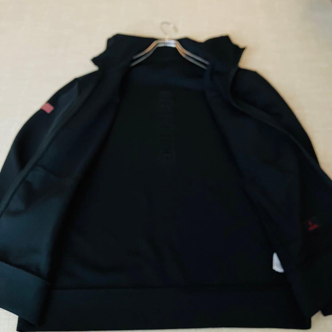 【極美品】ブリーフィング パーカー 3Dロゴ ゴルフ ネイビー XL