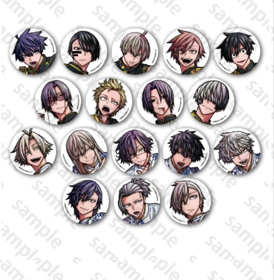 新品未開封 秋田書店 桃源暗鬼 C107 コミケ 缶バッジ 20個セット